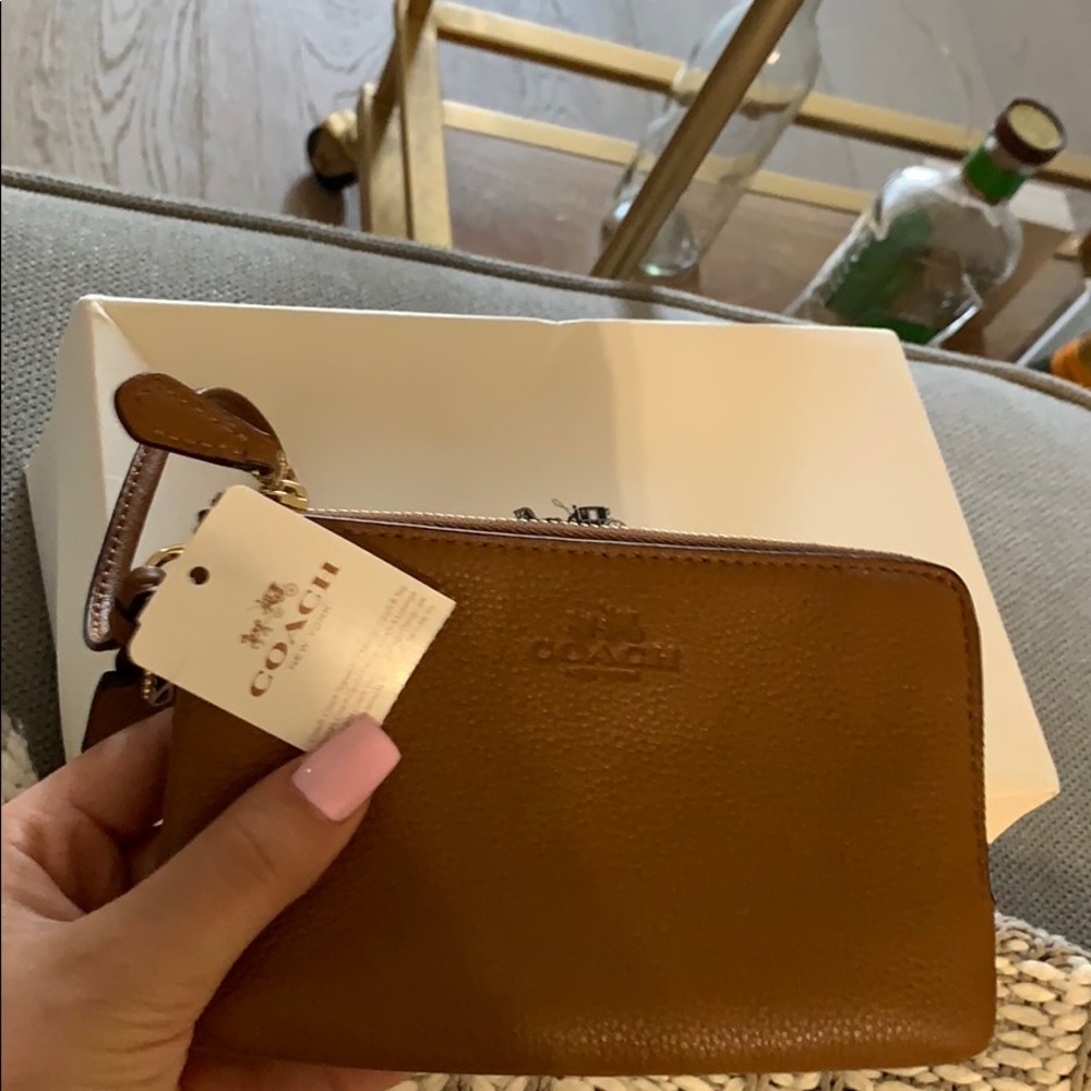 New coach wallet